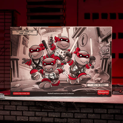 Little People Collector Teenage Mutant Ninja Turtles: Origins Special Edition Figure Set - Bộ Mô Hình Rùa Ninja Sưu Tập - Mat
