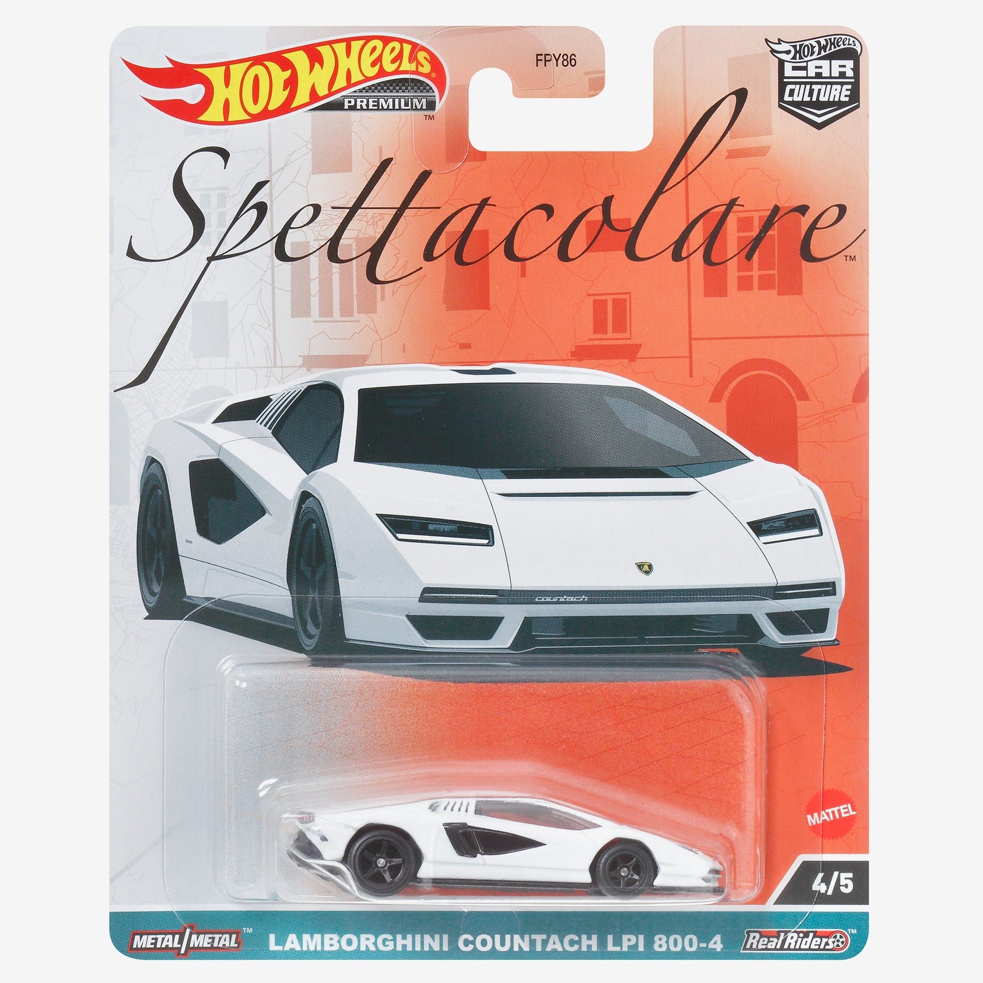 Hot Wheels Car Culture Circuit Legends Lamborghini Countach LPI 800-4 Xe Mô Hình 1:64 Cao Cấp Hot Wheels - Hình ảnh sản phẩm