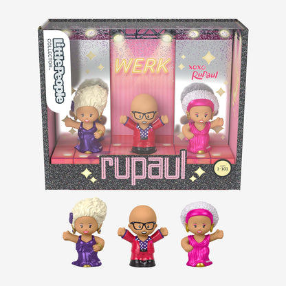Little People Collector Rupaul Special Edition Figure Set - Bộ Mô Hình Sưu Tầm RuPaul - Fisher-Price - Hình ảnh sản phẩm