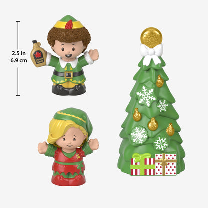 Little People Collector Elf Figure Set - Bộ Mô Hình Nhân Vật Phim Elf - Fisher-Price - Hình ảnh bổ sung 5