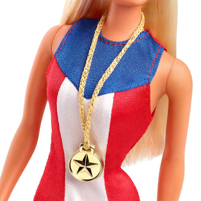 Barbie Gold Medal Barbie Doll Búp Bê Sưu Tầm Phiên Bản Tái Hiện 1975 Barbie Signature - Hình ảnh bổ sung 7