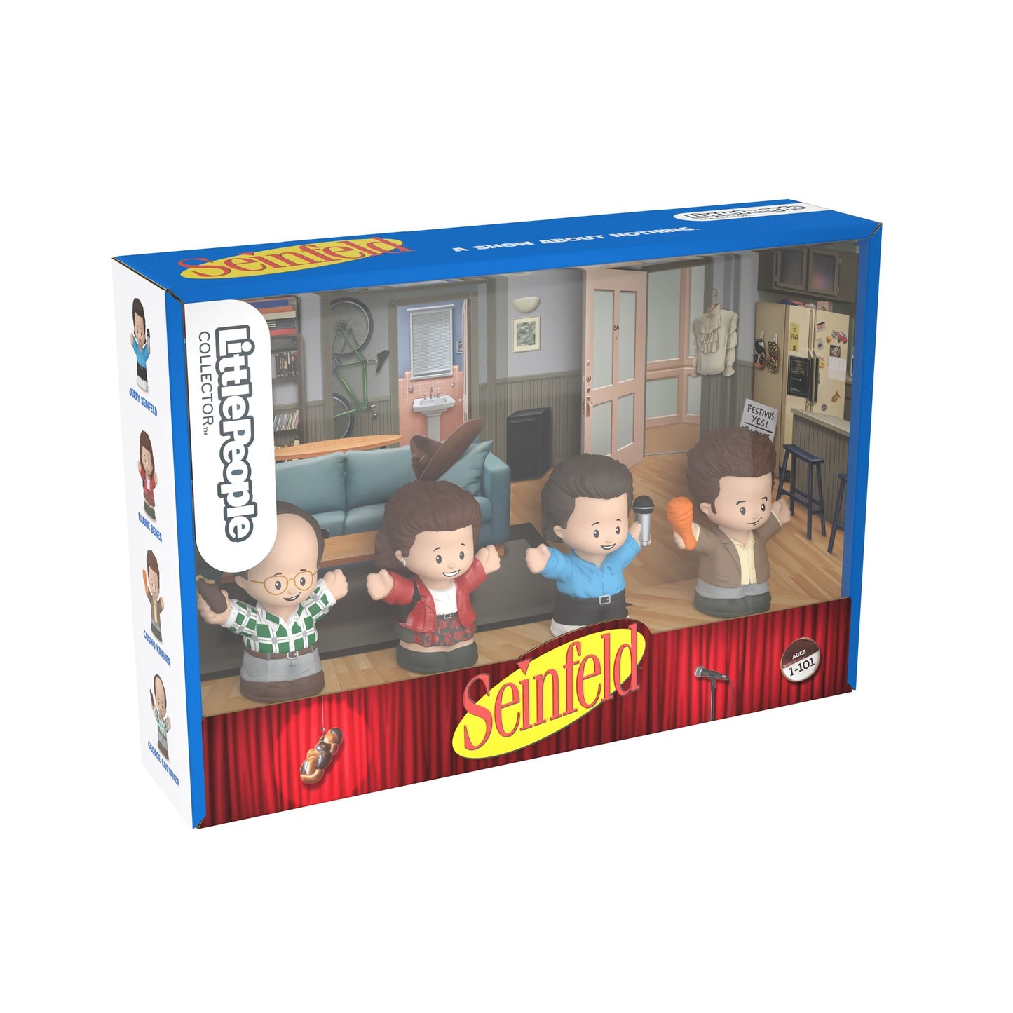 Little People Collector Seinfeld Figures - Bộ Mô Hình Nhân Vật Sưu Tầm - Mattel - Hình ảnh bổ sung 7