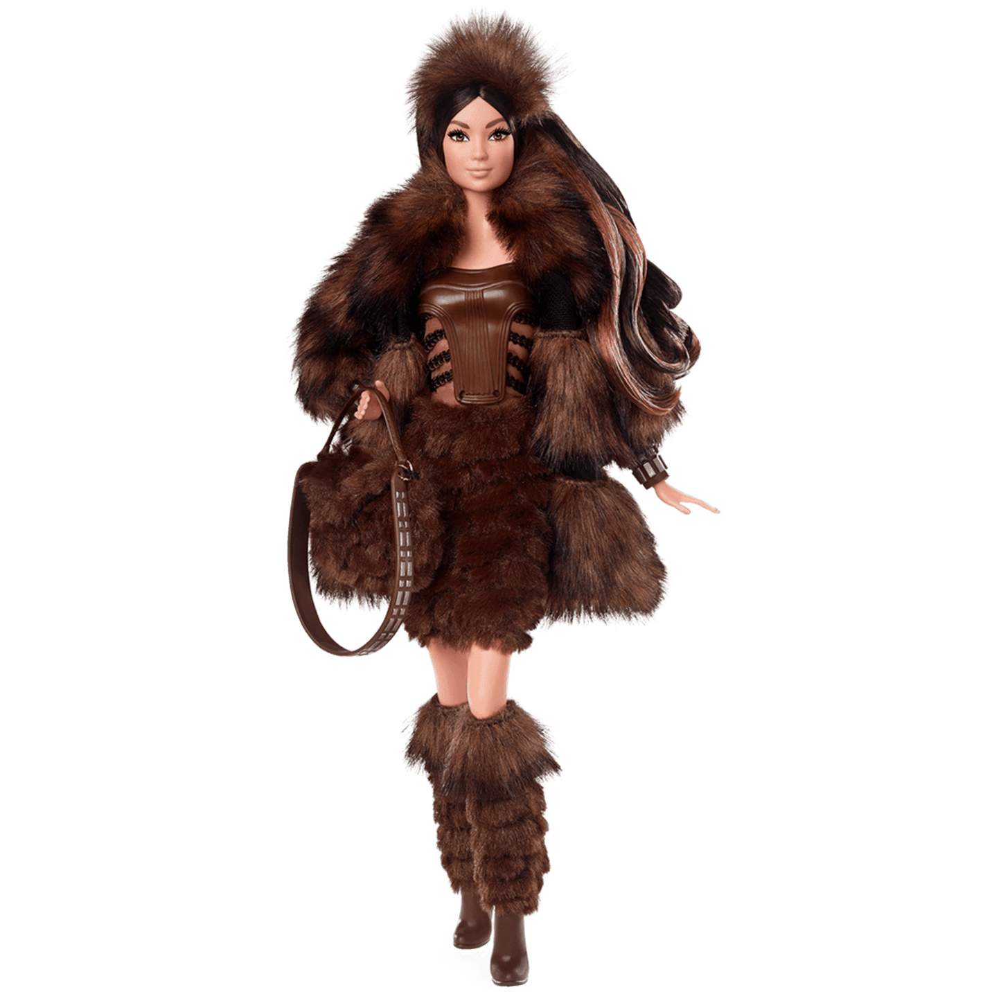 Star Wars Chewbacca x Barbie Doll - Búp Bê Sưu Tầm Cao Cấp Signature - Mattel GMM96 - Hình ảnh sản phẩm