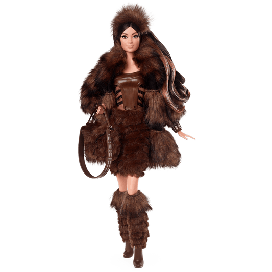 Star Wars Chewbacca x Barbie Doll - Búp Bê Sưu Tầm Cao Cấp Signature - Mattel GMM96 - Hình ảnh sản phẩm