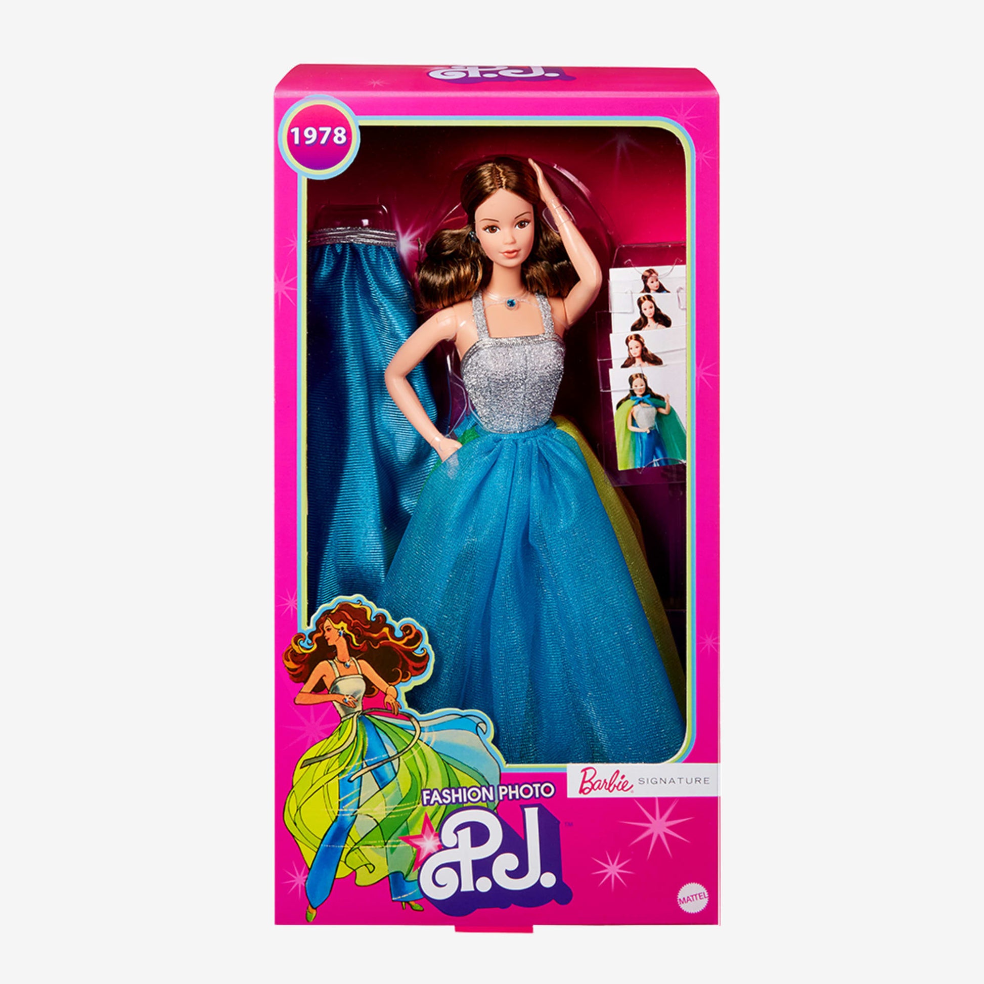 Barbie Fashion Photo P.J. Doll Reproduction - Búp bê thời trang sưu tầm Barbie Signature Mattel - ảnh 9 - Doll