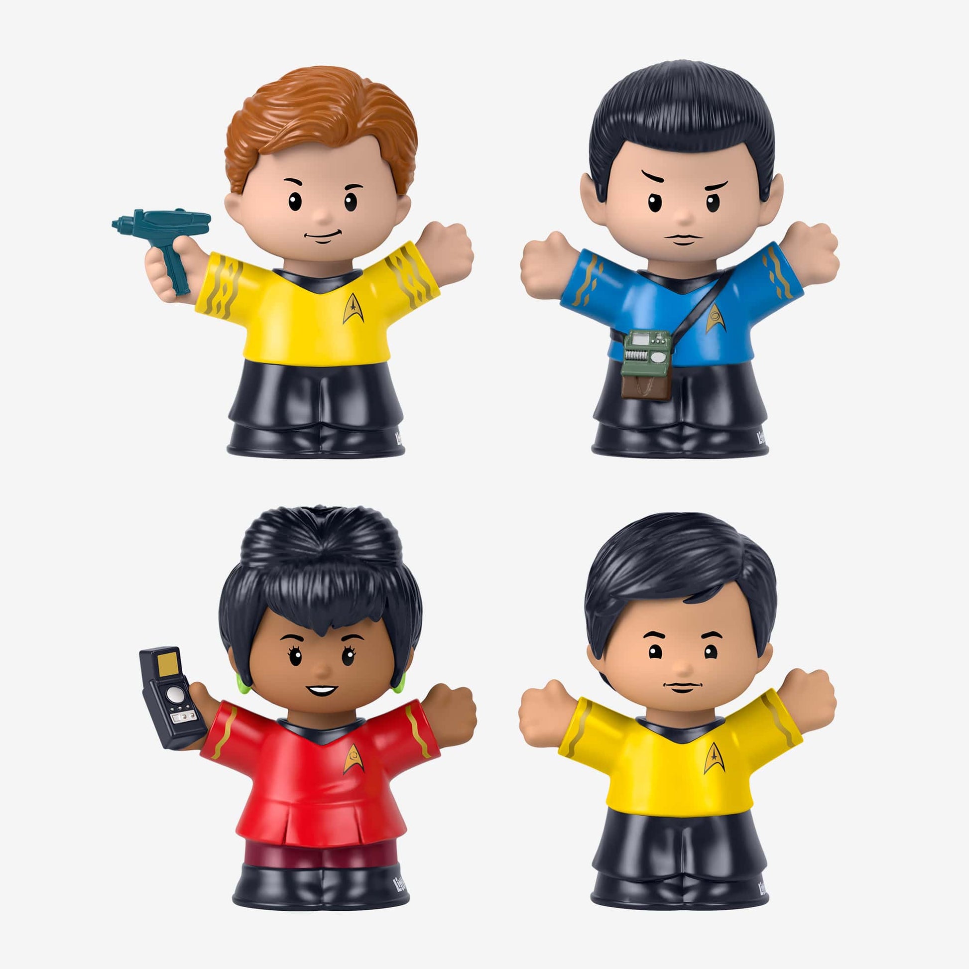 Little People Collector Star Trek Special Edition Set Bộ mô hình nhân vật Star Trek Mattel - Hình ảnh chi tiết 2