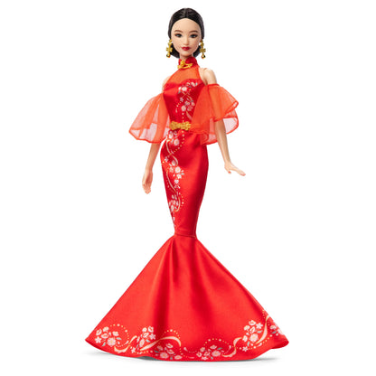 Barbie Lunar New Year Doll - Búp bê Sưu tầm Tết Nguyên Đán 2025 - Barbie Signature Mattel - ảnh 3 - Collectible Dolls