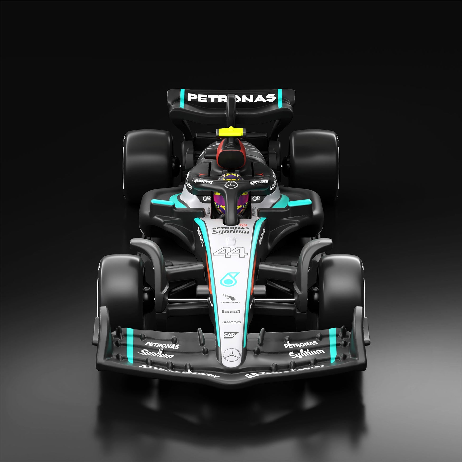 Hot Wheels F1 Series: 2024 Mercedes-AMG PETRONAS Formula One Team W15 Car #44