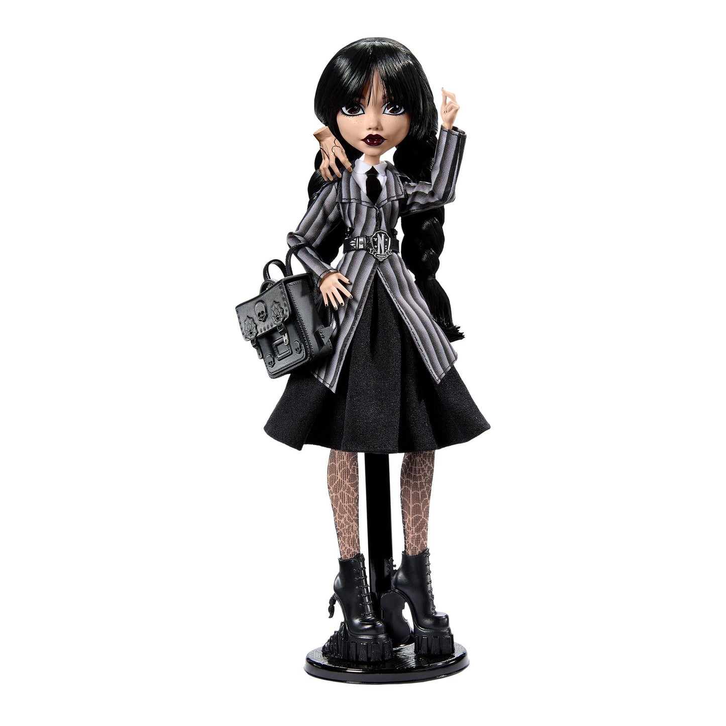 Monster High Wednesday Addams Doll - Búp bê Sưu tầm Nevermore Academy - Mattel - Hình ảnh bổ sung 6