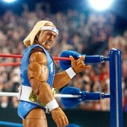WWE No Holds Barred Ultimate Edition Hulk Hogan & Zeus Collectible Figures - Bộ mô hình đồ chơi sưu tầm cao cấp - Mattel - Hình ảnh bổ sung 5