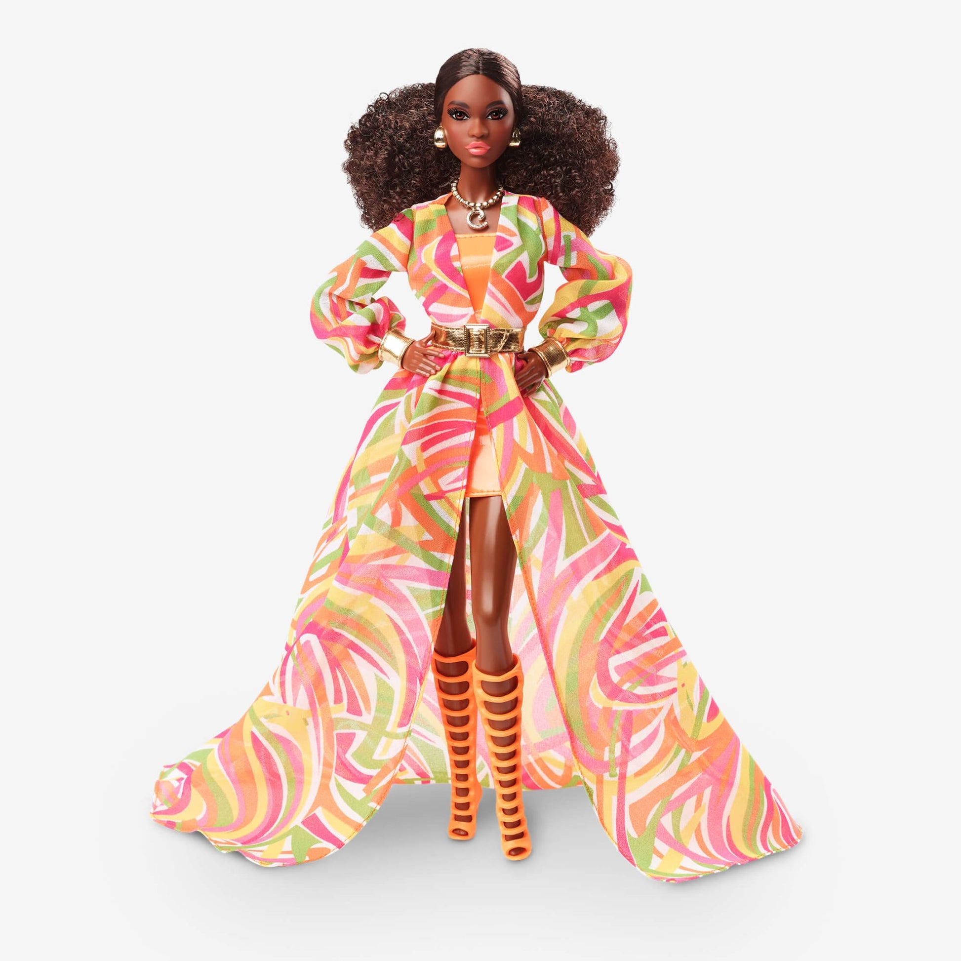 Christie 55th Anniversary Doll - Búp bê Sưu tầm Kỷ niệm 55 năm - Barbie Signature - Hình ảnh sản phẩm