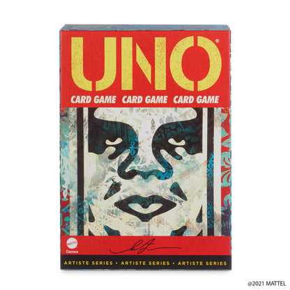 UNO Artiste Shepard Fairey - Bộ Bài Nghệ Thuật Phiên Bản Giới Hạn - Mattel Creations HGC02 - Hình ảnh bổ sung 6
