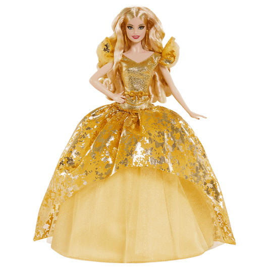 2020 Holiday Barbie Doll, Blonde Long Hair - Búp bê sưu tầm phiên bản lễ hội - Barbie Signature