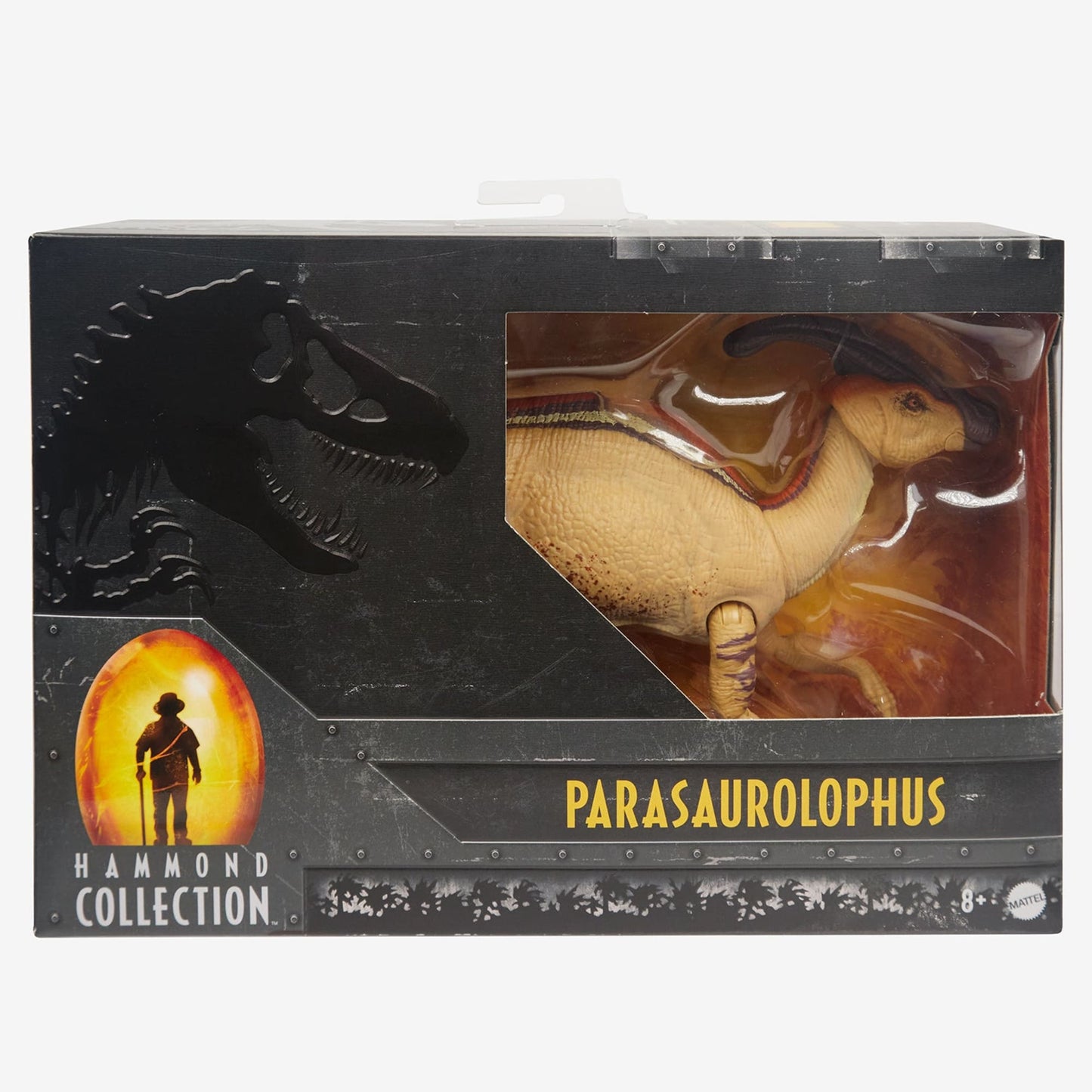 Jurassic World Hammond Collection Parasaurolophus Figure - Mô hình Khủng long Sưu tầm Mattel Mattel - ảnh 2 - Action Figure