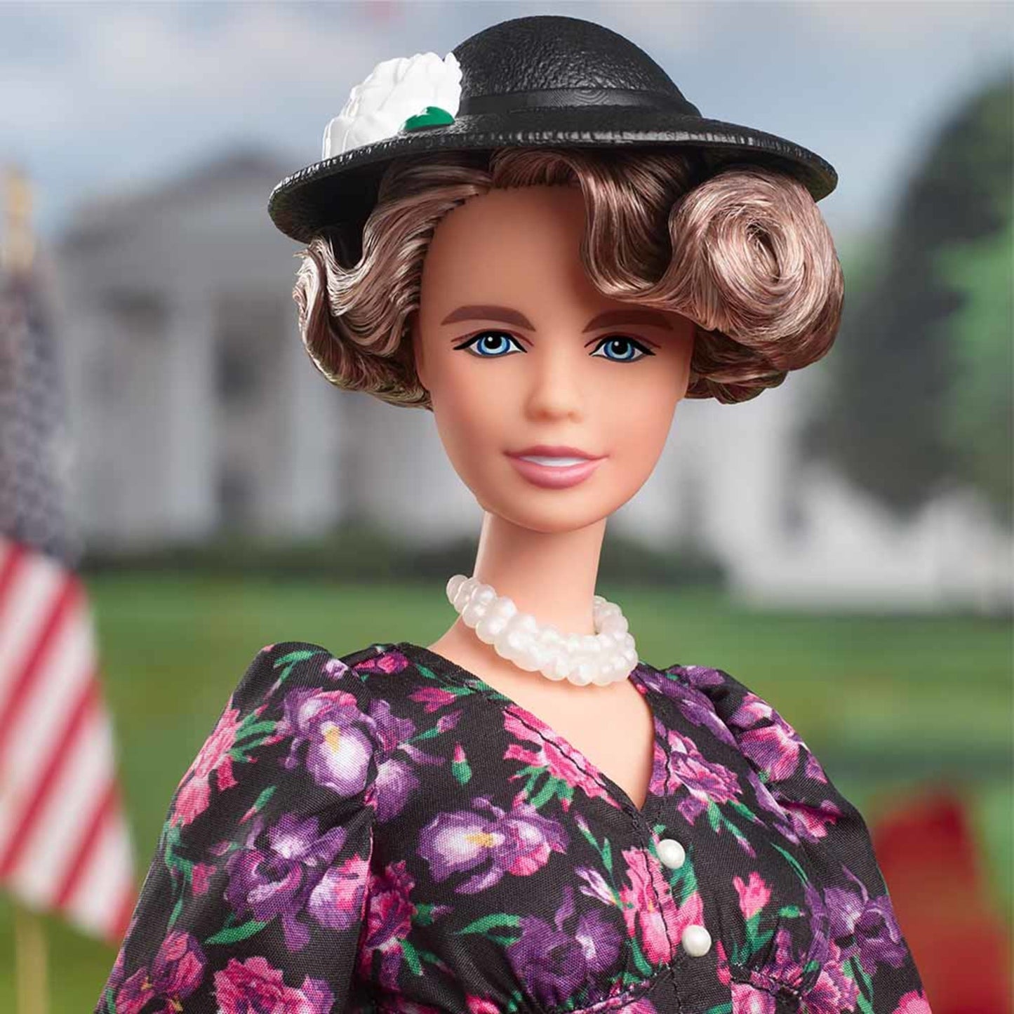 Eleanor Roosevelt Barbie Inspiring Women Doll - Búp bê Sưu tầm Chính hãng - Barbie Signature - Hình ảnh bổ sung 4