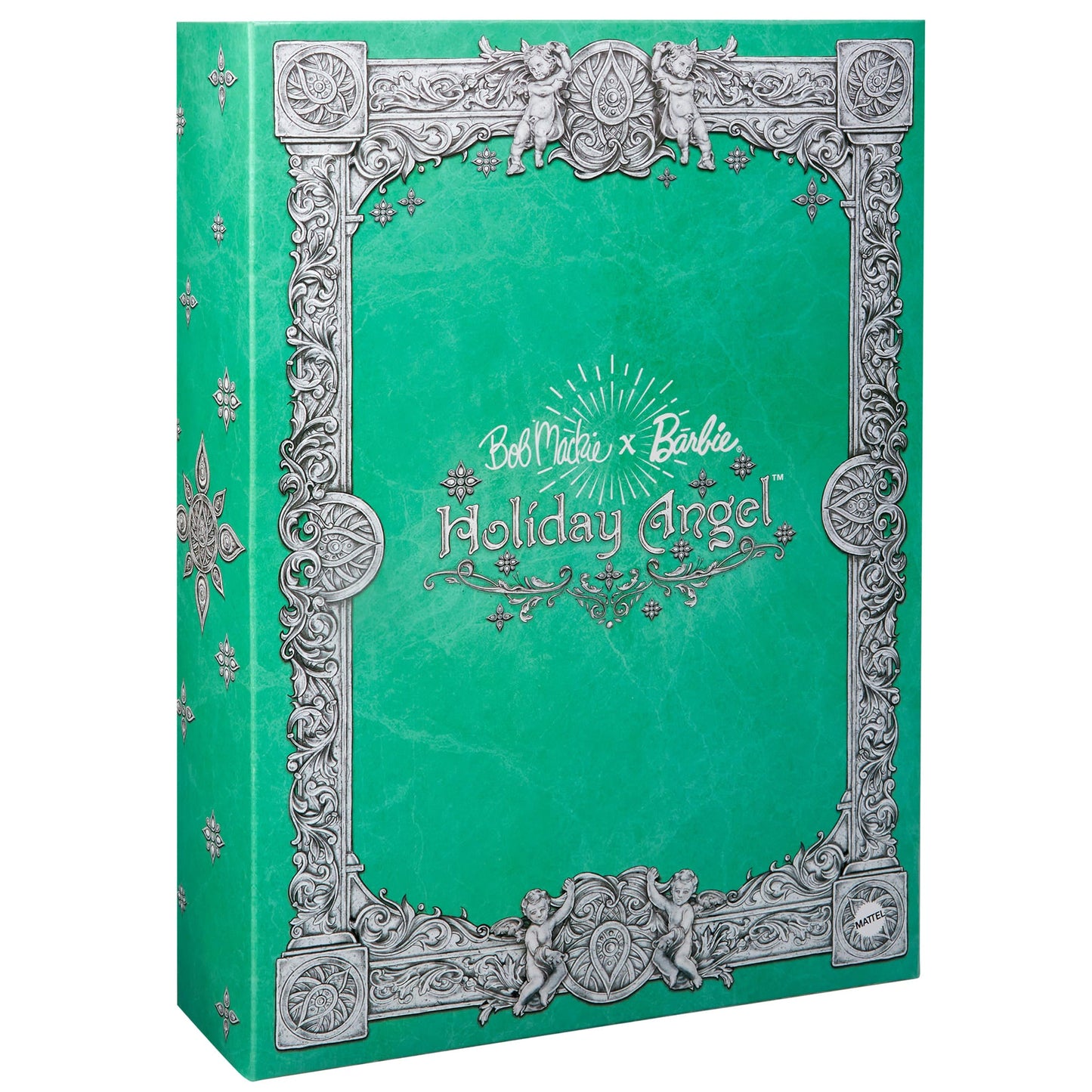 Bob Mackie Holiday Angel Barbie Doll - Búp Bê Barbie Sưu Tầm Cao Cấp - Barbie Signature HRM70 Barbie Signature - ảnh 4 - Figu