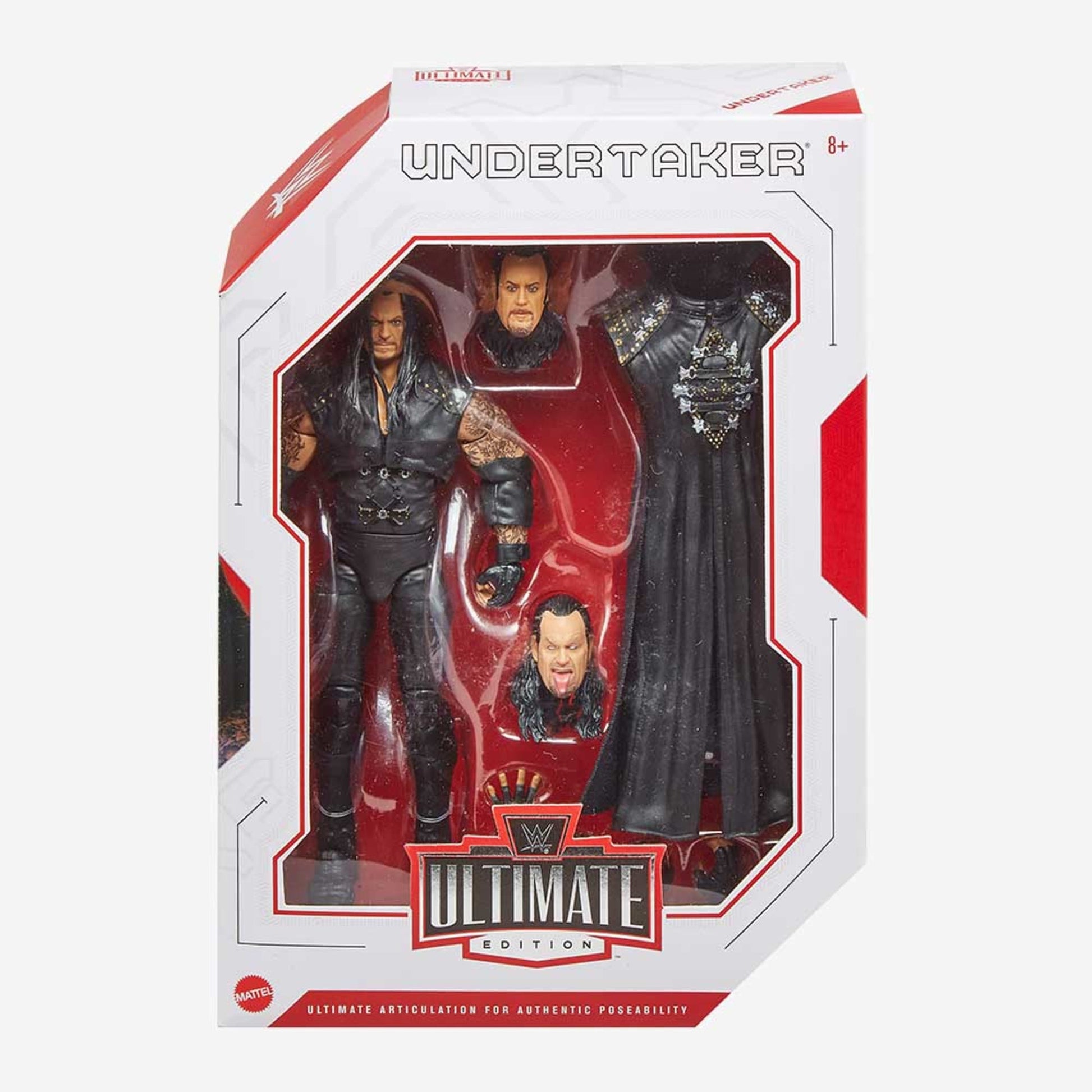 WWE Ultimate Edition Undertaker Action Figure Mô Hình Đồ Chơi Sưu Tầm Mattel - Hình ảnh bổ sung 6