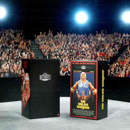 WWE No Holds Barred Ultimate Edition Hulk Hogan & Zeus Collectible Figures - Bộ mô hình đồ chơi sưu tầm cao cấp - Mattel