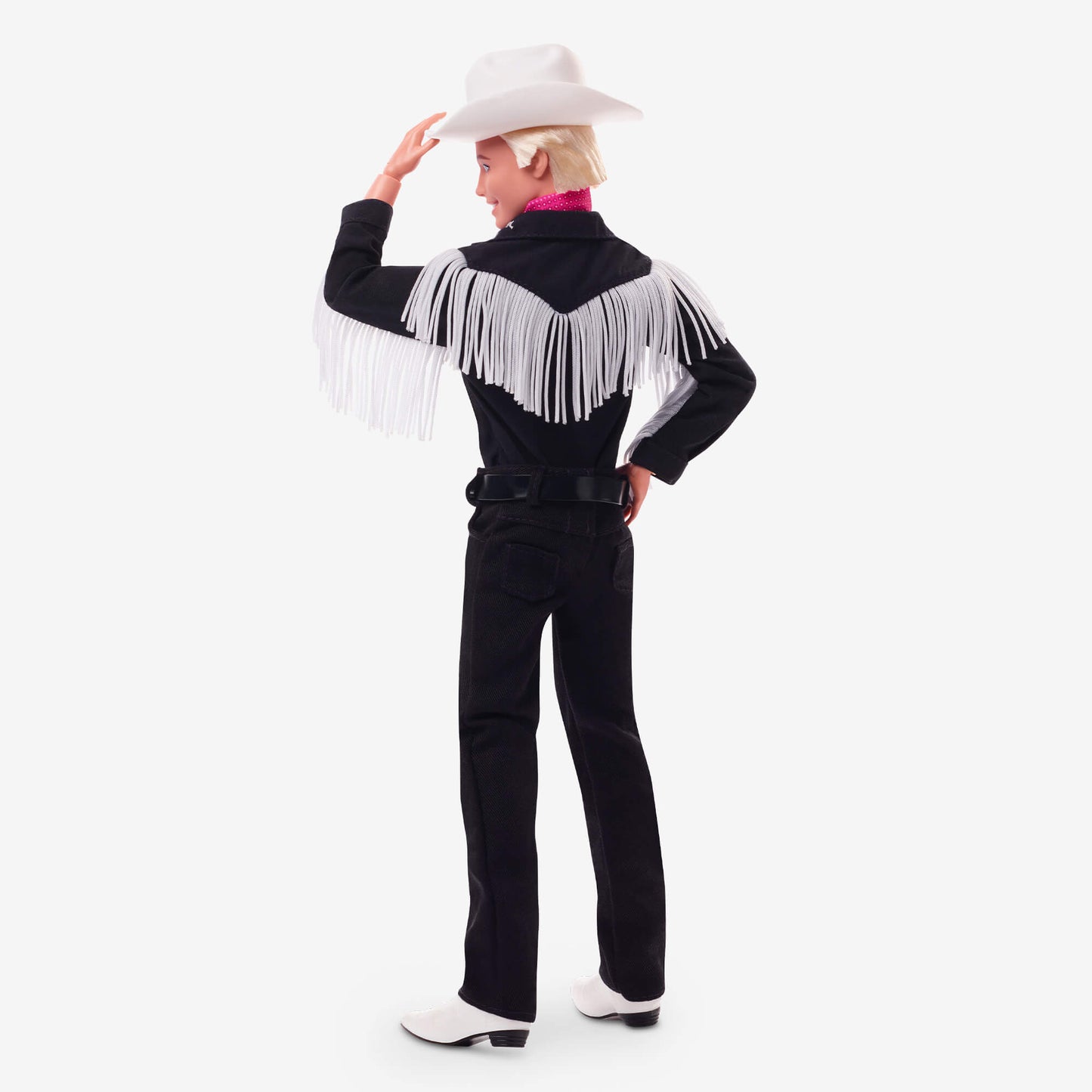 Ken Doll in Black and White Western Outfit – Barbie The Movie - Búp Bê Ken Cao Bồi - Mattel Creations - Hình ảnh bổ sung 4
