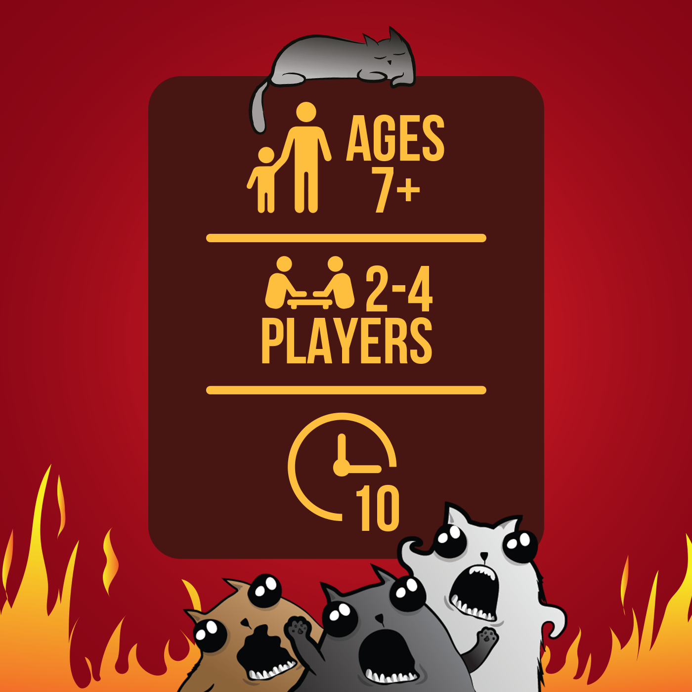Exploding Kittens Original: Grab & Game Edition - Board Game Mèo Nổ Mini - Exploding Kittens - Góc nhìn khác 3