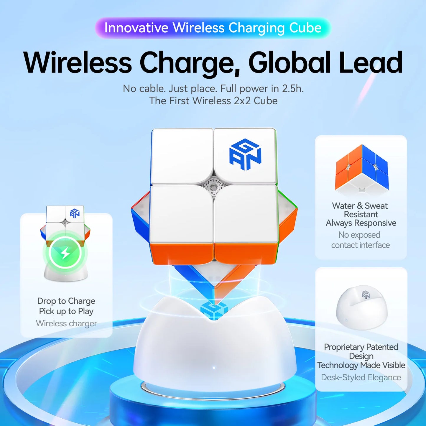 GAN251 UI 2×2 Smart Cube