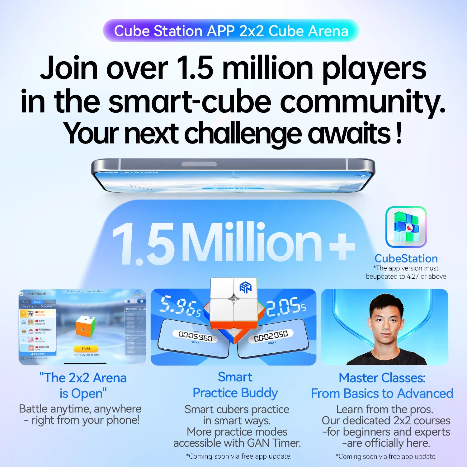 GAN251 UI 2×2 Smart Cube