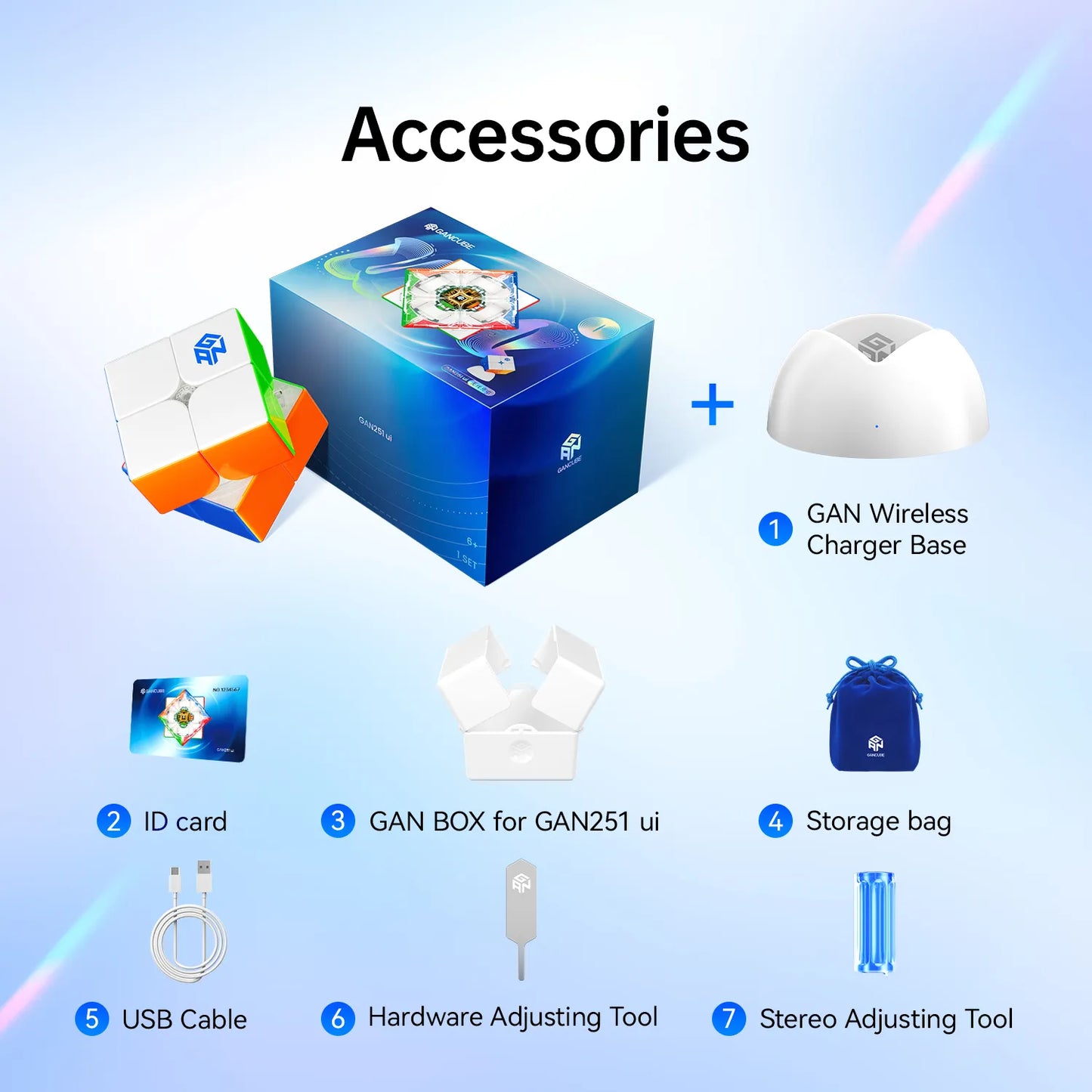 GAN251 UI 2×2 Smart Cube