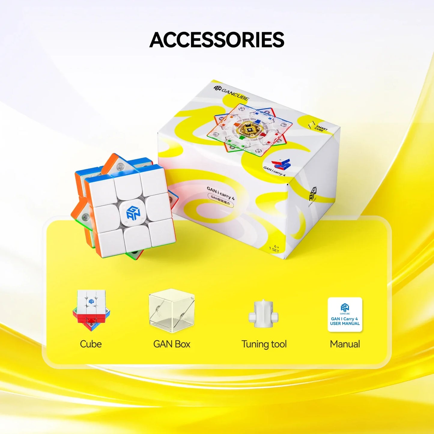 GAN i Carry 4 Smart Cube