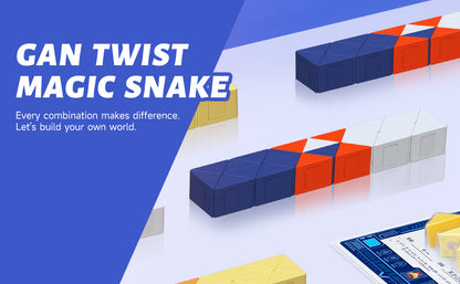 GAN Magic Snake - Đồ Chơi Xoay Trí Tuệ Sáng Tạo GANCUBE
