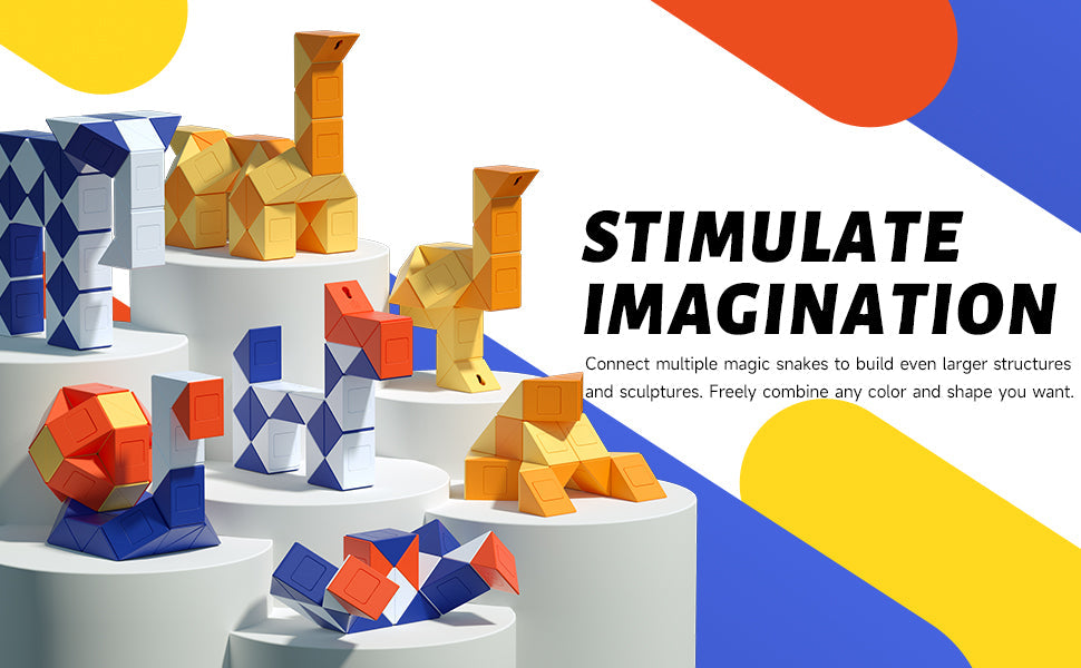 GAN Magic Snake - Đồ Chơi Xoay Trí Tuệ Sáng Tạo GANCUBE