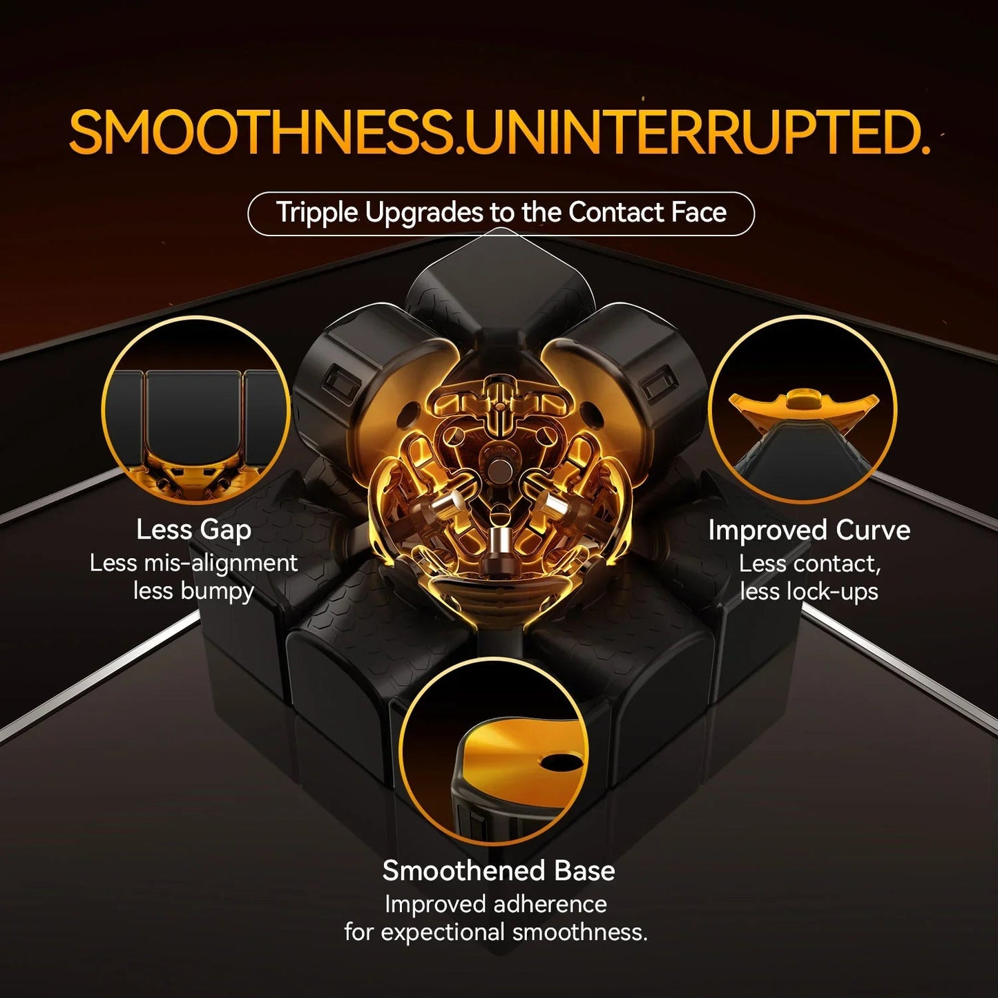 GAN15 Maglev 3x3 Advanced Speed Cube - Rubik 3x3 Cao Cấp Siêu Nhẹ - GANCUBE