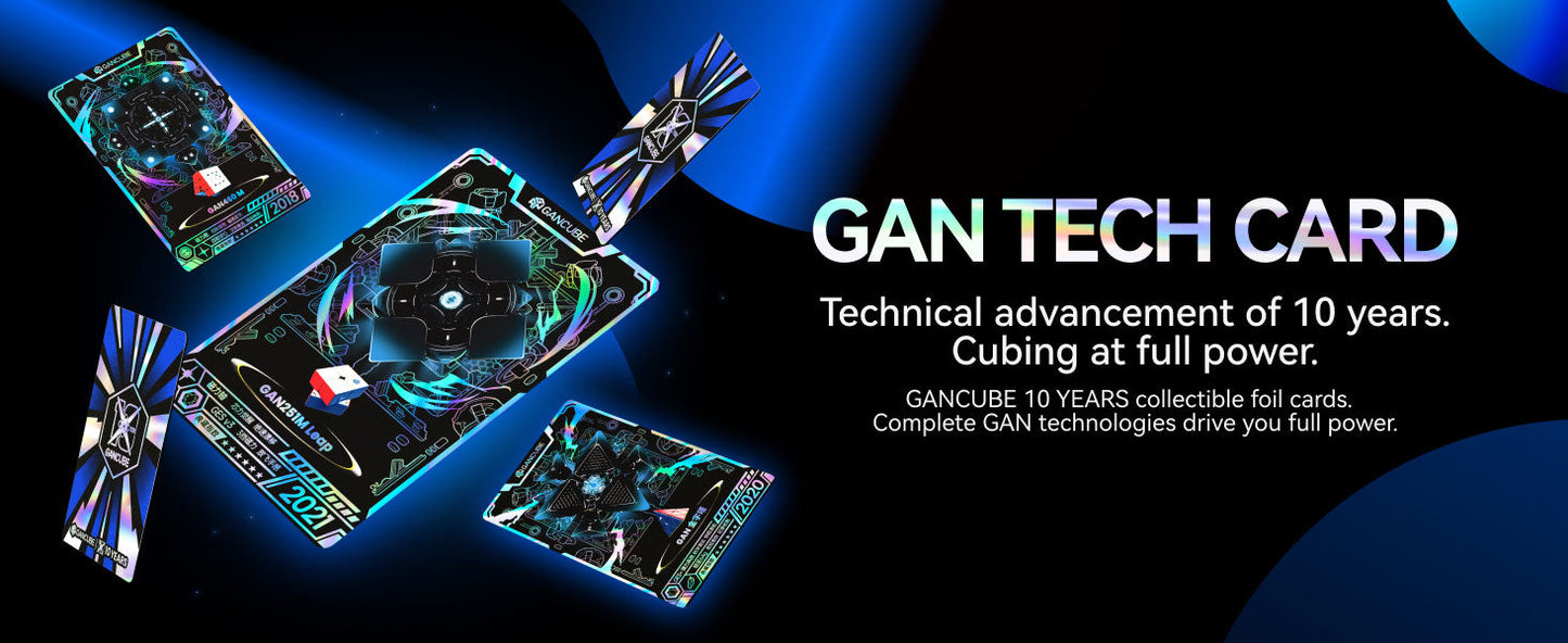 GAN251 M Leap Ten Years Grand Gift Set - Rubik 2x2 Nam Châm Kỷ Niệm 10 Năm GANCUBE