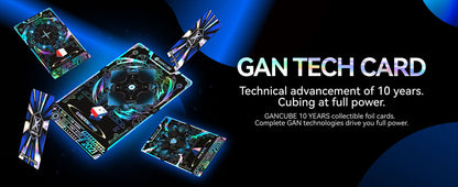 GAN251 M Leap Ten Years Grand Gift Set - Rubik 2x2 Nam Châm Kỷ Niệm 10 Năm GANCUBE