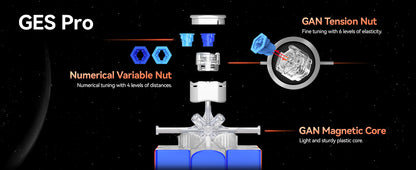 GAN11 M Pro Rubik 3x3 Nam Châm Flagship GANCUBE