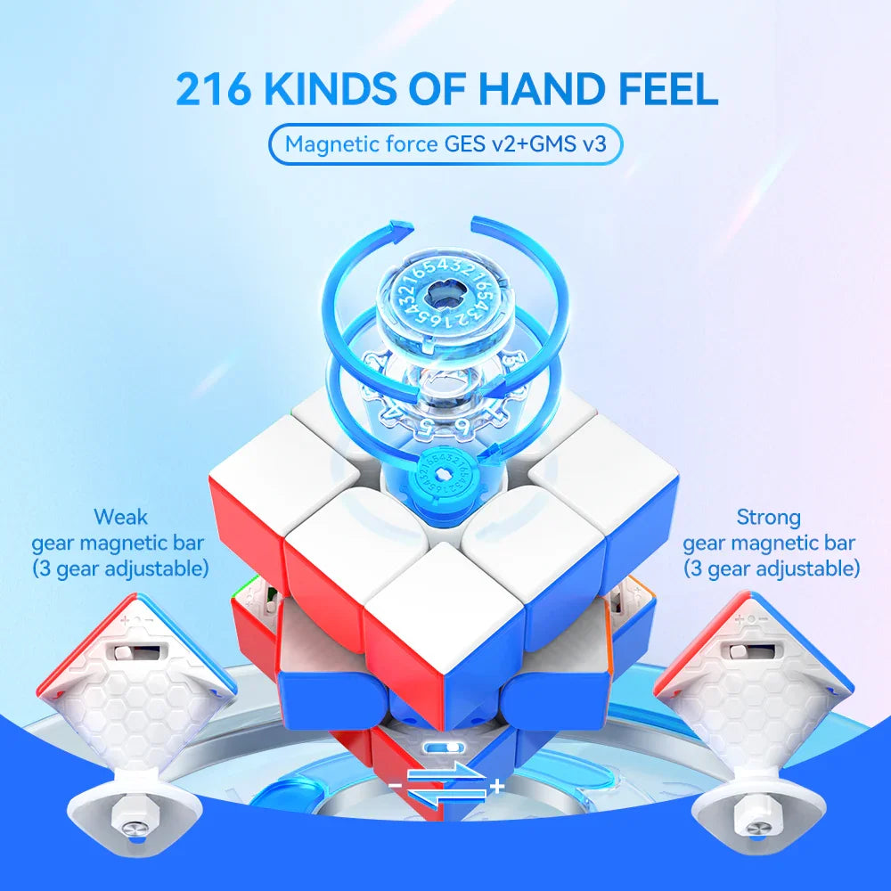 GAN 12 ui Maglev 3x3 Smart Cube - Rubik Thông Minh Cao Cấp - GANCUBE - Hình ảnh bổ sung 6