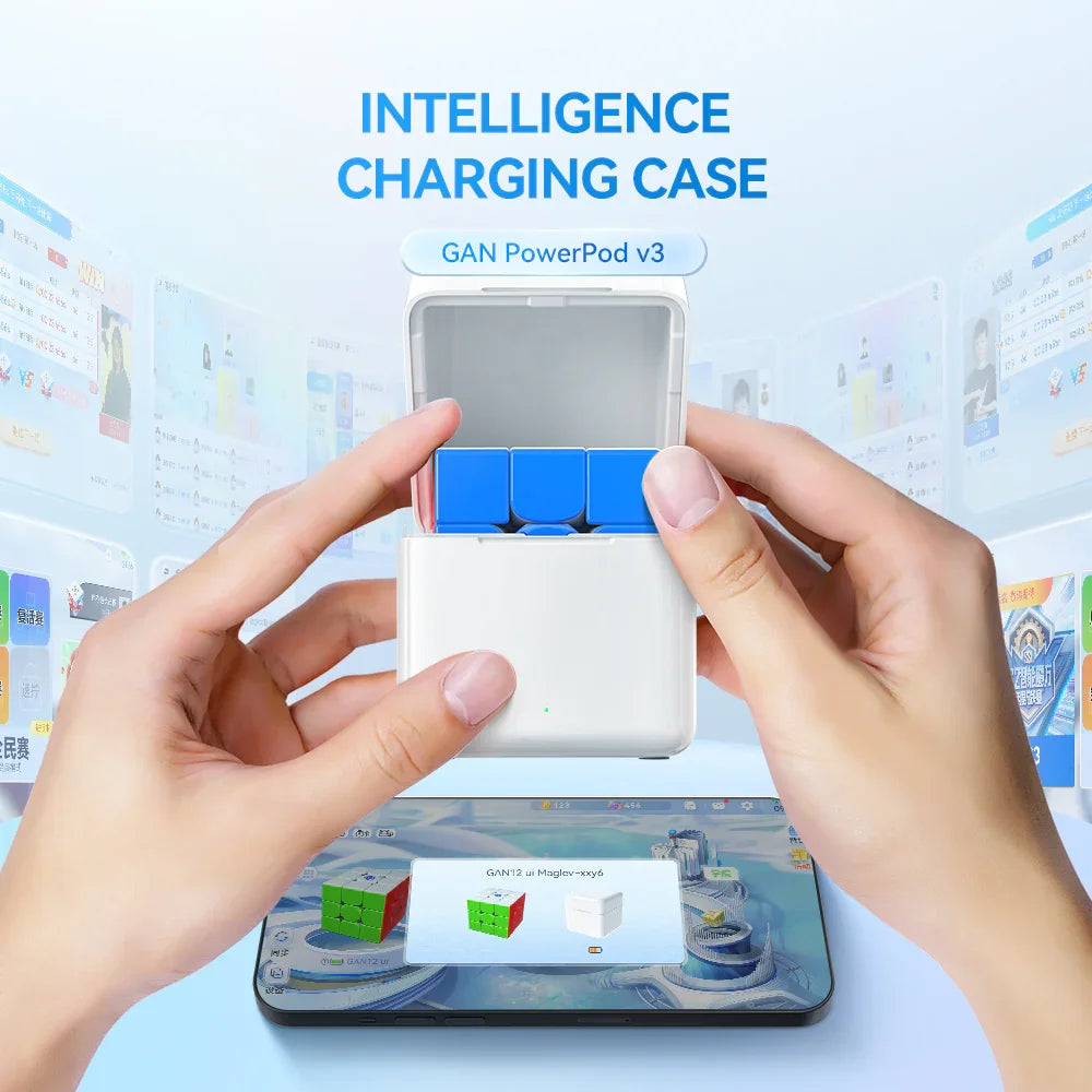 GAN 12 ui Maglev 3x3 Smart Cube - Rubik Thông Minh Cao Cấp