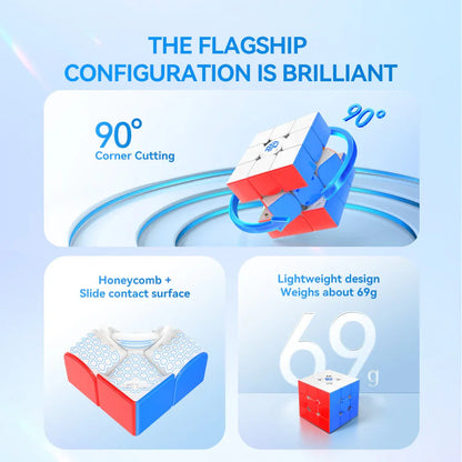 GAN 12 ui Maglev 3x3 Smart Cube - Rubik Thông Minh Cao Cấp
