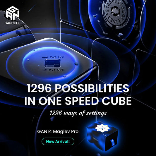 Rubik GAN14 Maglev Pro - Siêu Phẩm Speed Cube 3x3 Từ Tính