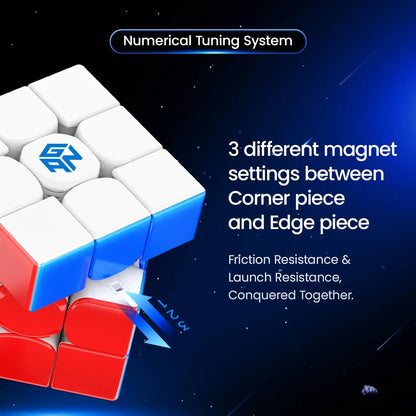 Rubik GAN14 Maglev Pro - Siêu Phẩm Speed Cube 3x3 Từ Tính
