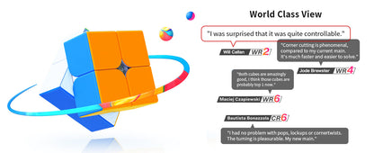 GAN251 M Air Ten Years Classic Gift Set - Rubik 2x2 Nam Châm Phiên Bản Kỷ Niệm 10 Năm - GANCUBE