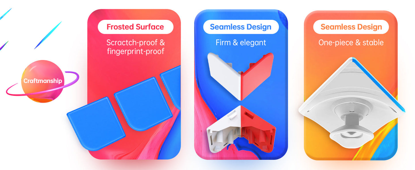 GAN251 M Air Ten Years Classic Gift Set - Rubik 2x2 Nam Châm Phiên Bản Kỷ Niệm 10 Năm - GANCUBE