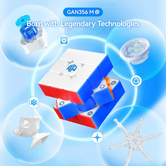 GAN356 M E - Rubik 3x3 Nam Châm Cao Cấp - GANCUBE