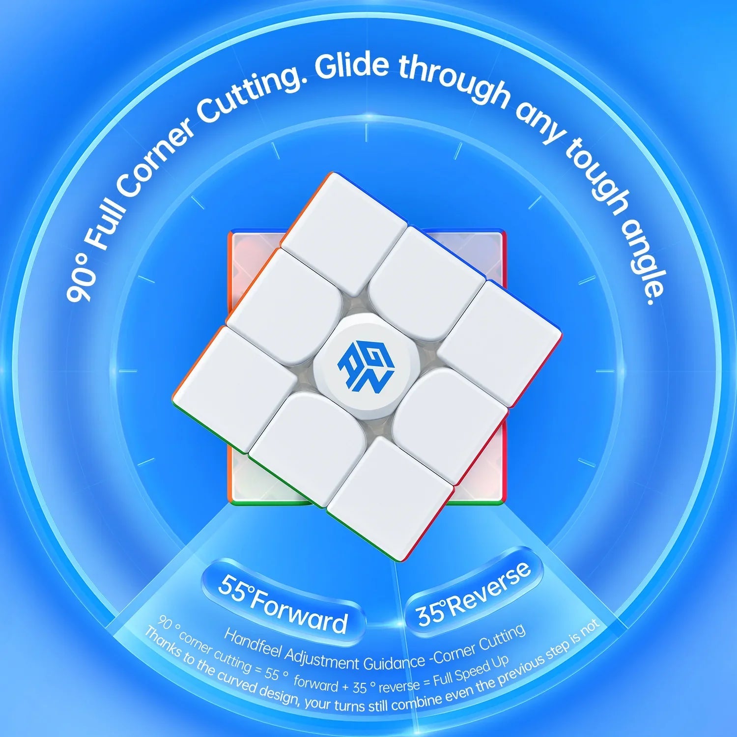 GAN356 R S 2 Rubik 3x3 Cho Người Mới Bắt Đầu - GANCUBE - Hình ảnh bổ sung 5