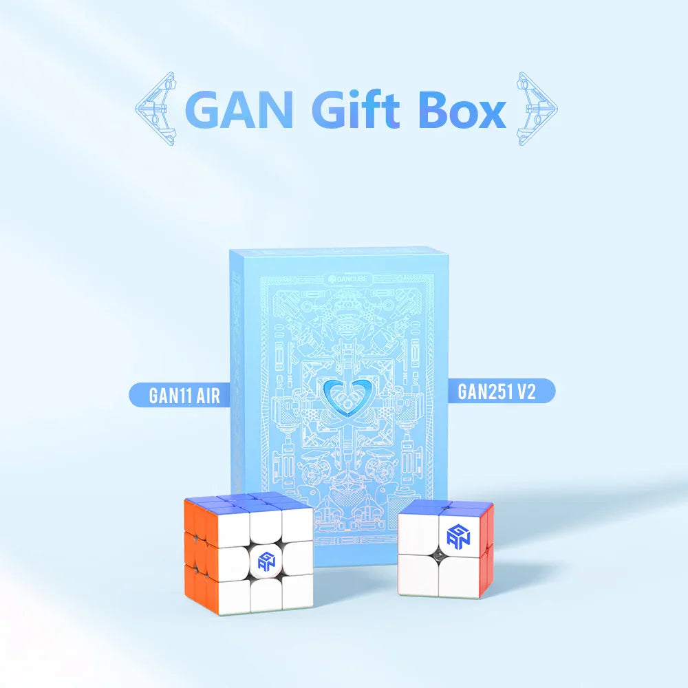 GAN Blue Box Gift Box Set - Bộ Quà Tặng Rubik Cao Cấp - GANCUBE - Hình ảnh sản phẩm