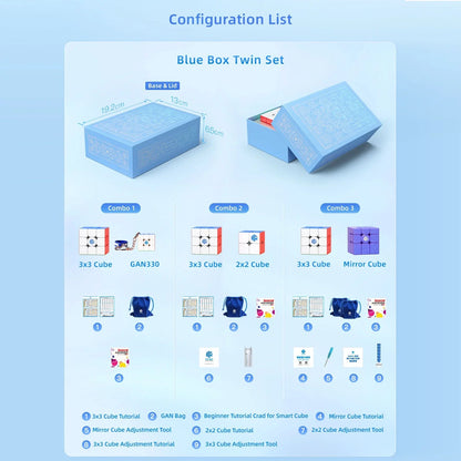 GAN Blue Box Gift Box Set - Bộ Quà Tặng Rubik Cao Cấp - GANCUBE - Hình ảnh bổ sung 5