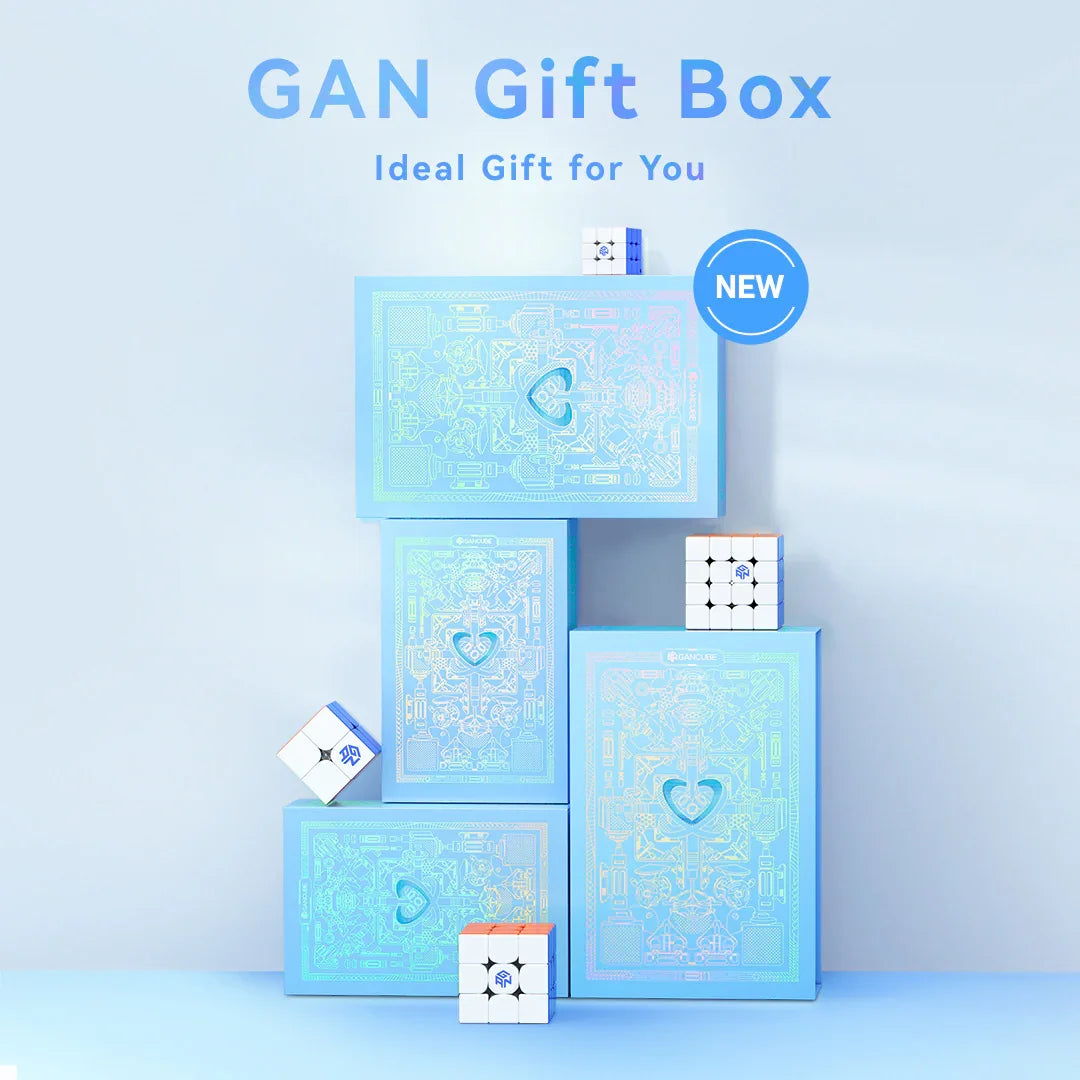 GAN Blue Box Gift Box Set - Bộ Quà Tặng Rubik Cao Cấp - GANCUBE - Góc nhìn khác 3