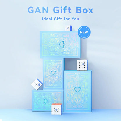 GAN Blue Box Gift Box Set - Bộ Quà Tặng Rubik Cao Cấp - GANCUBE - Góc nhìn khác 3