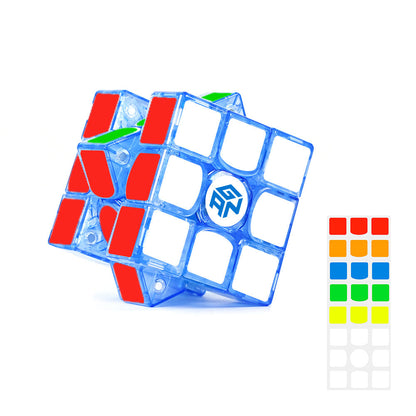 2019 Summer Limited Edition GAN356 X Crystal Blue - Rubik 3x3 Sưu Tầm - GANCUBE