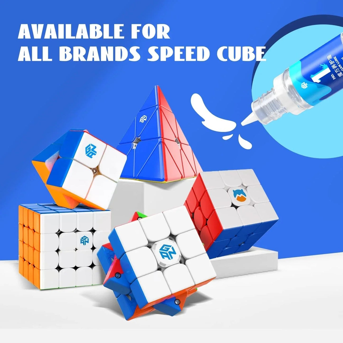 GAN Speed Cube Lube - Dầu Bôi Trơn Rubik Cao Cấp - GANCUBE