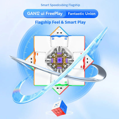 GAN12 ui FreePlay Smart Cube - Rubik 3x3 Thông Minh Cao Cấp GANCUBE
